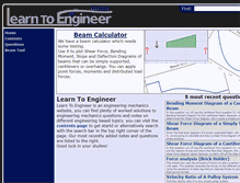 Tablet Screenshot of learntoengineer.com